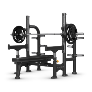 Magnum Olympic Flat Bench w/Safety Arms